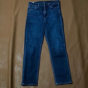 Citizens Of Humanity Dark Blue Ankle Jeans